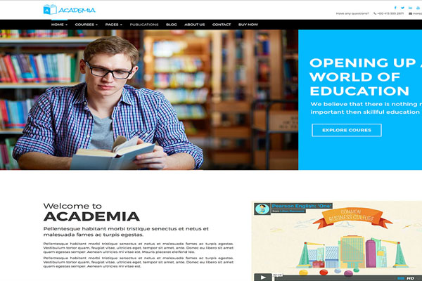 Công nghệ được sử dụng để thiết kế website giáo dục, trường học